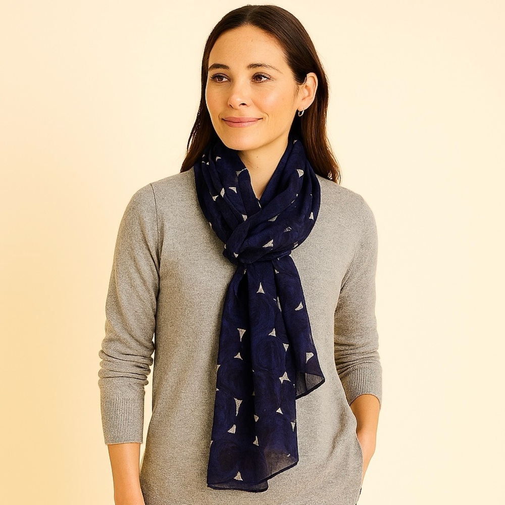 Women’s Banana Republic Sheer Floral Scarf